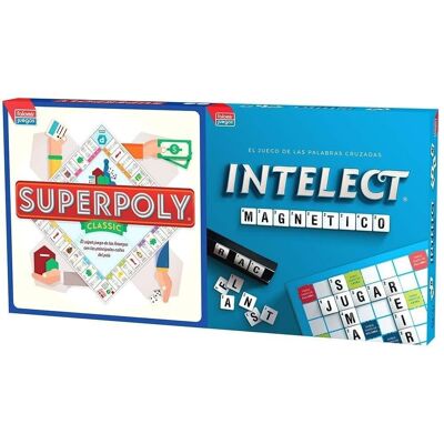 Juego doble Superpoly Intelect Magnético