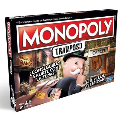 Hasbro Juegos Monopoly tramposo +8 años