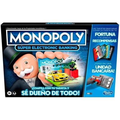 Hasbro Juegos Monopoly electronic Banking