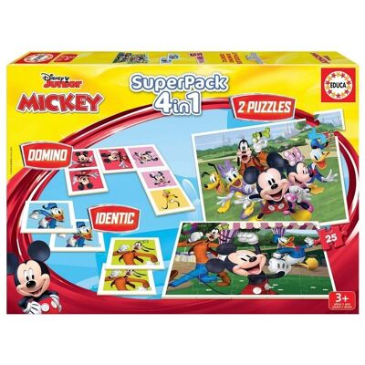 Mickey Superpack 4 juegos en 1
