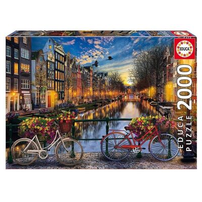 Puzzle Educa 2000 piezas Amsterdam