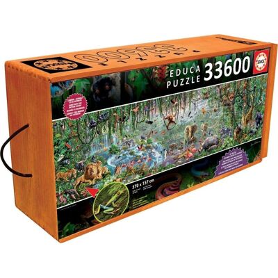 Puzzle Educa 33600 piezas Vida Salvaje