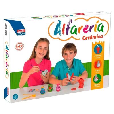 Juego Alfareria con escayola