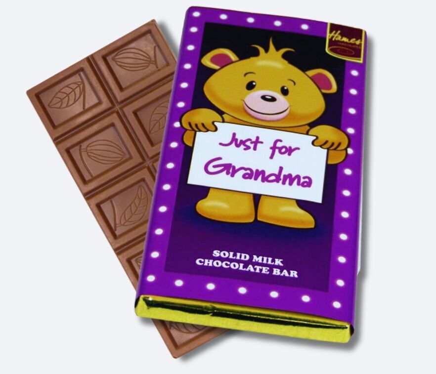 Nur für Oma Milchschokoladen-Sentiment-Riegel