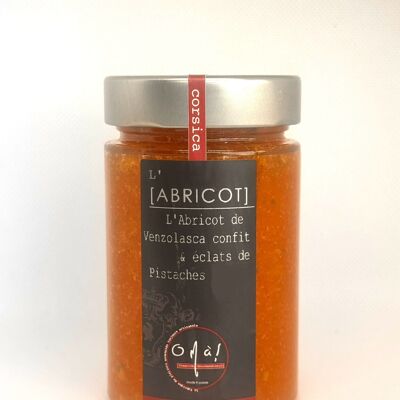 CORSICAN APRICOT WITH PISTACHIO CHIPS