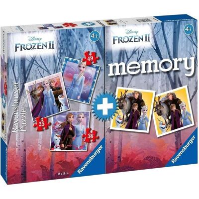 Frozen Pack Memory y Puzzle Triple