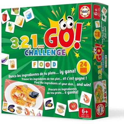 GO Challenge Food Juego de memoria