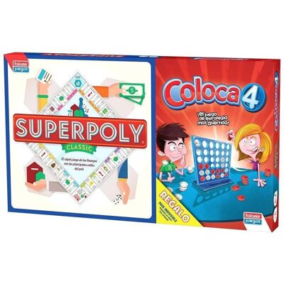 Juego doble Superpoly Coloca 4