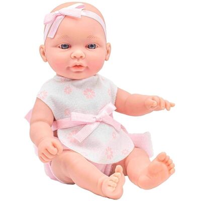 Muñeco bebé 28 cm con vestido 2 modelos surtidos