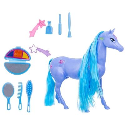 Caballo Princesa Snow con accesorios 25 cm