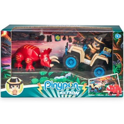 Pinypon Action Wild Quad con Dino