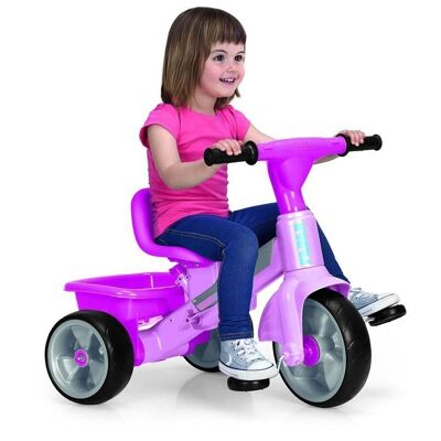 Triciclo Feber Baby Plus Music Pink