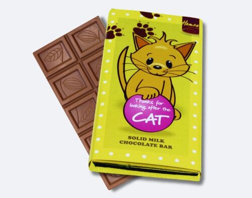 Thank You Cat Milk Chocolate Bar