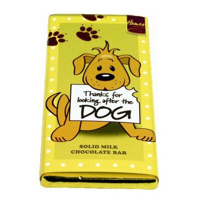 Thank You Dog Milk Chocolate Bar