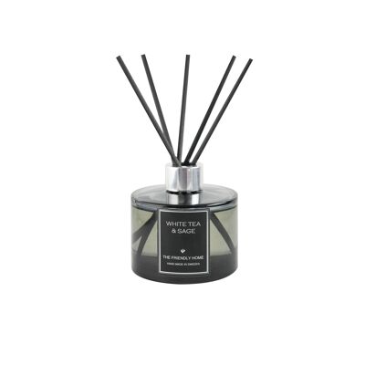 Diffuser sticks, Smoke Elegance, White Tea & Sage