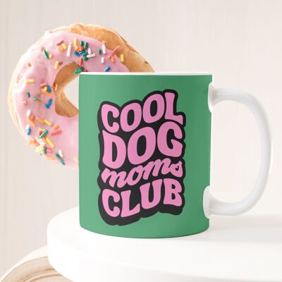 Taza Cool dog moms club