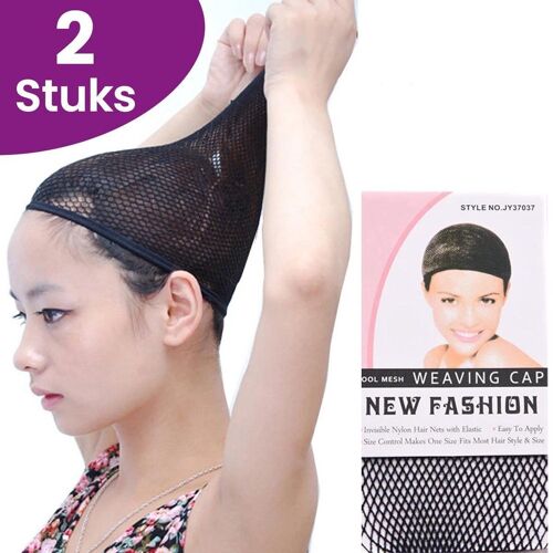 Wigs Hairnet 2 pcs - airy, stretchy and comfortable