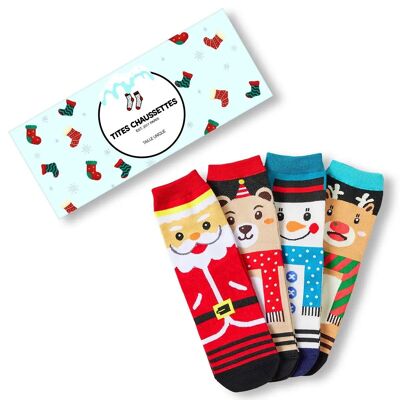 Christmas Costume Socks (Pack x4)