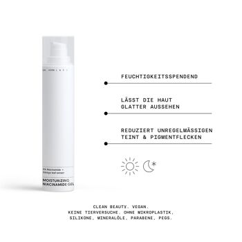 Gel hydratant à la niacinamide 2