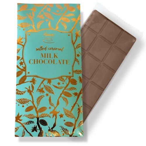 Bronze Range-Salted Caramel Milk Chocolate Bar