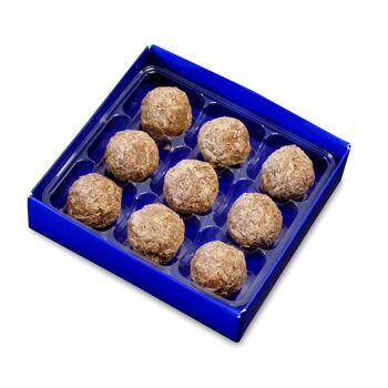 Gamme Bronze - 9 Truffes Flottées au Chocolat au Lait. 2