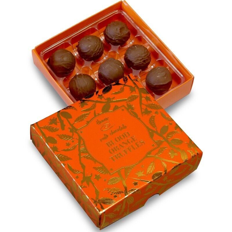 Gamma Bronzo 9 Tartufi Al Latte Aromatizzati All'Arancia Rossa