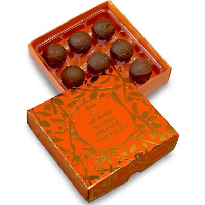 Bronze Range 9 Blood Orange Flavoured Milk Truffles