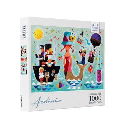 Ib Antoni - Kunstpuzzle - 1000 Teile - Meerjungfrau - FSC
