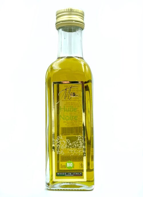 Huile d'olive à la truffe noire, Bio, bouteille de 100 ml