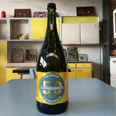 Artisanal Beer Chinquante Blonde 5° - 150cl
