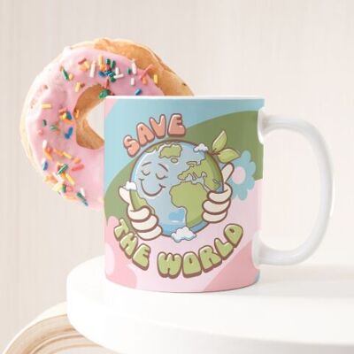 Taza Salvar el mundo