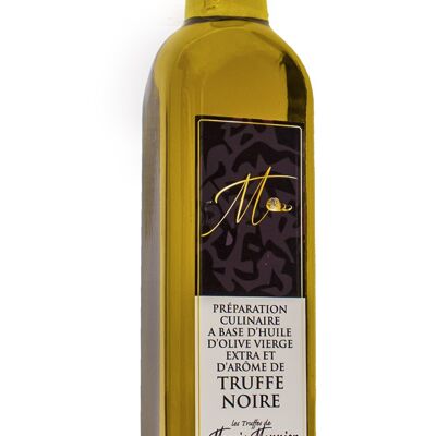 Huile d'olive extra-vierge, à la truffe noire  (500 ml)