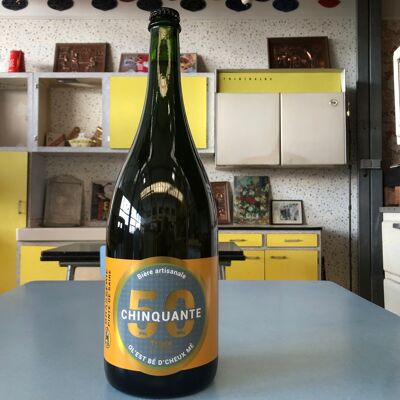 Artisanal Beer Chinquante Triple 8° - 150cl