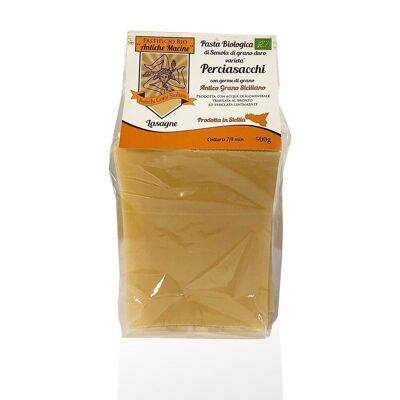 Organic Perciasacchi Durum Wheat Lasagne
