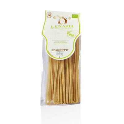 Spaghettis artisanaux au blé dur sicilien biologique