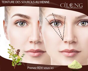 Henné des sourcils, Teinture des Sourcil, Coloration des Sourcils 2