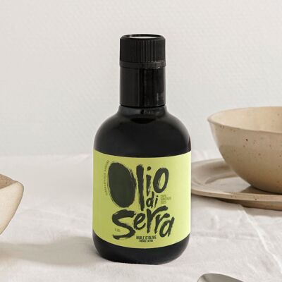 OLIO DI SERRA extra virgin olive oil - Vintage 2023 Capo Vincenzo - LA PICCOLA 0.25L