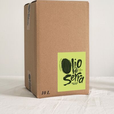 OLIO DI SERRA olio extra vergine di oliva - Annata 2023 Capo Vincenzo - LE BAG-IN-BOX 10L