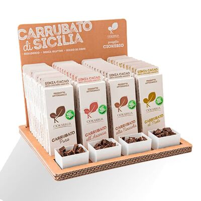 Organic Carrubato di Sicilia Mix display