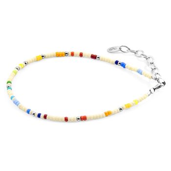 Off White - Bracelet Ellie Silver et verre Miyoko multicolore 1