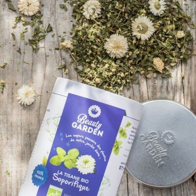 Soporific organic herbal tea