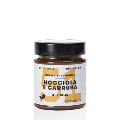 Sicilian Hazelnut 51% and Organic Sicilian Carob Spreadable Cream