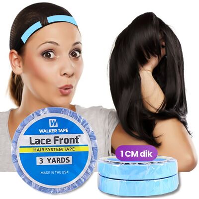 Wig Tape 2 Pieces - Wigs - Hair Pieces - Wigs - Double Sided - Transparent - 2 Pieces