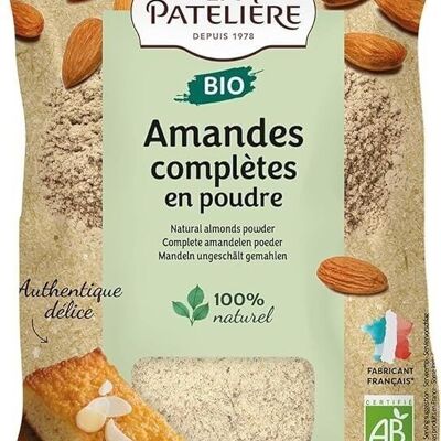 Amandes complètes en poudre