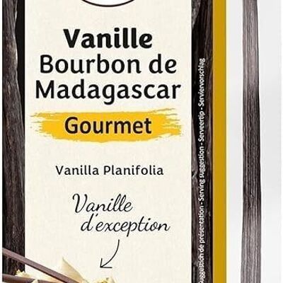 Baccello di vaniglia Gourmet Origine Madagascar Bourbon (1 baccello)