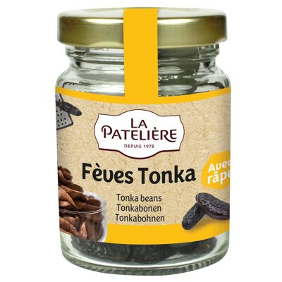 Fèves de Tonka avec râpe
