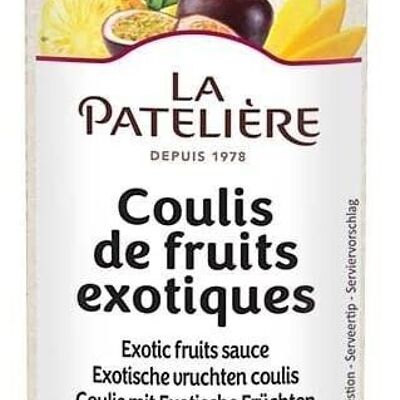 Coulis de fruits exotiques 72% de fruits