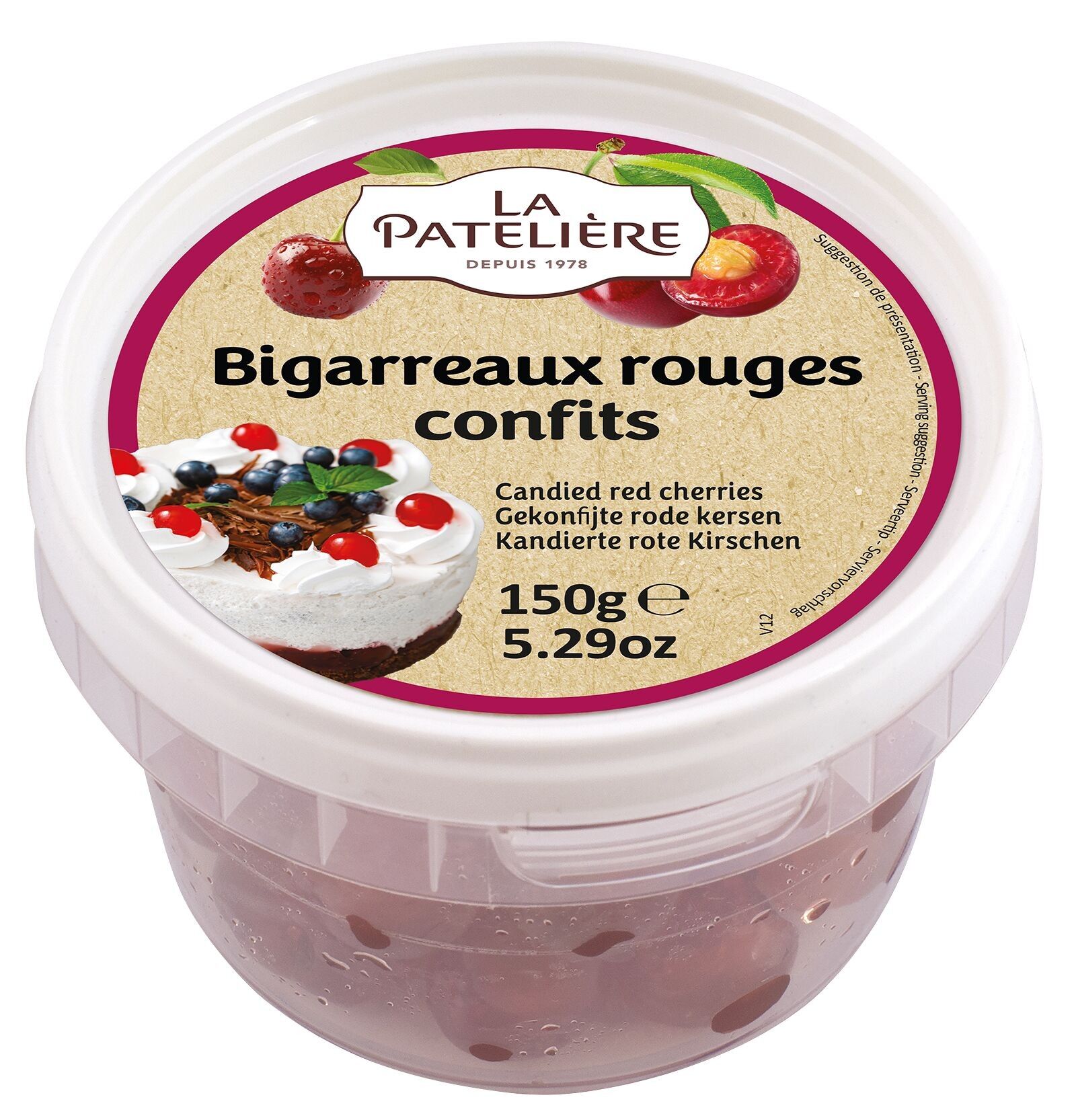 Bigarreaux rossi canditi