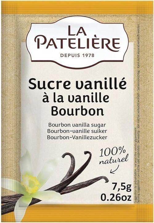 Sucre vanillé naturel à la vanille Bourbon