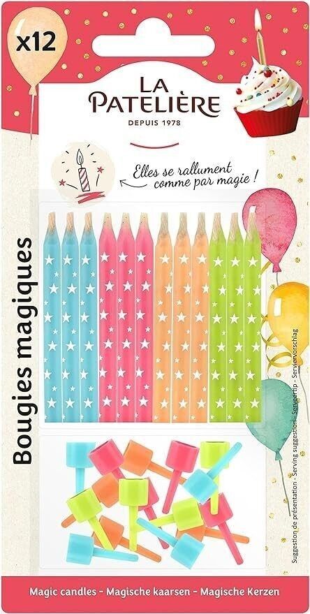 Candele magiche x12